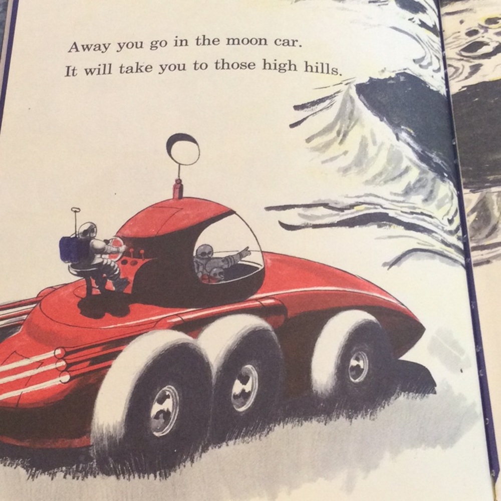Vintage childrens book, You Will Go to the Moon by mae and Ira Freeman 1959 - Picture 6 of 9